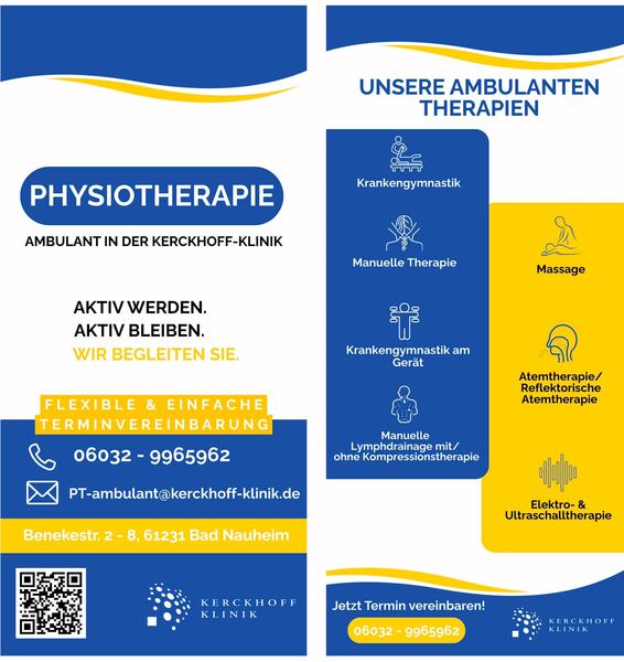 Physiotherapie ambulante Behandlungen