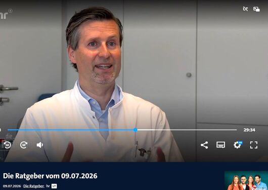 Prof. Sossalla im TV Beitrag HR Fernsehen