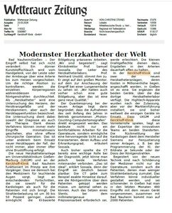 Modernster Herzkatheter der Welt