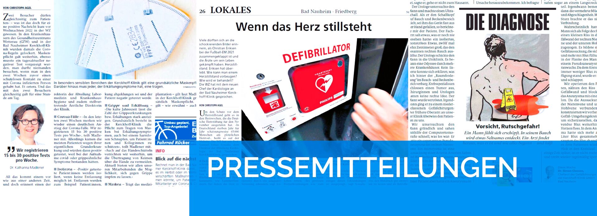 Kerckhoff-Klinik Pressemitteilungen