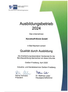 Ausbildungsbetrieb 2024