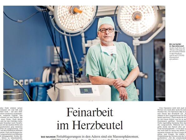 Dr. Guth Feinarbeit im Herzbeutel - FAZ