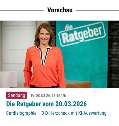 Die Ratgeber am 20.03.2026 - Prof. Sossalla live im Studio